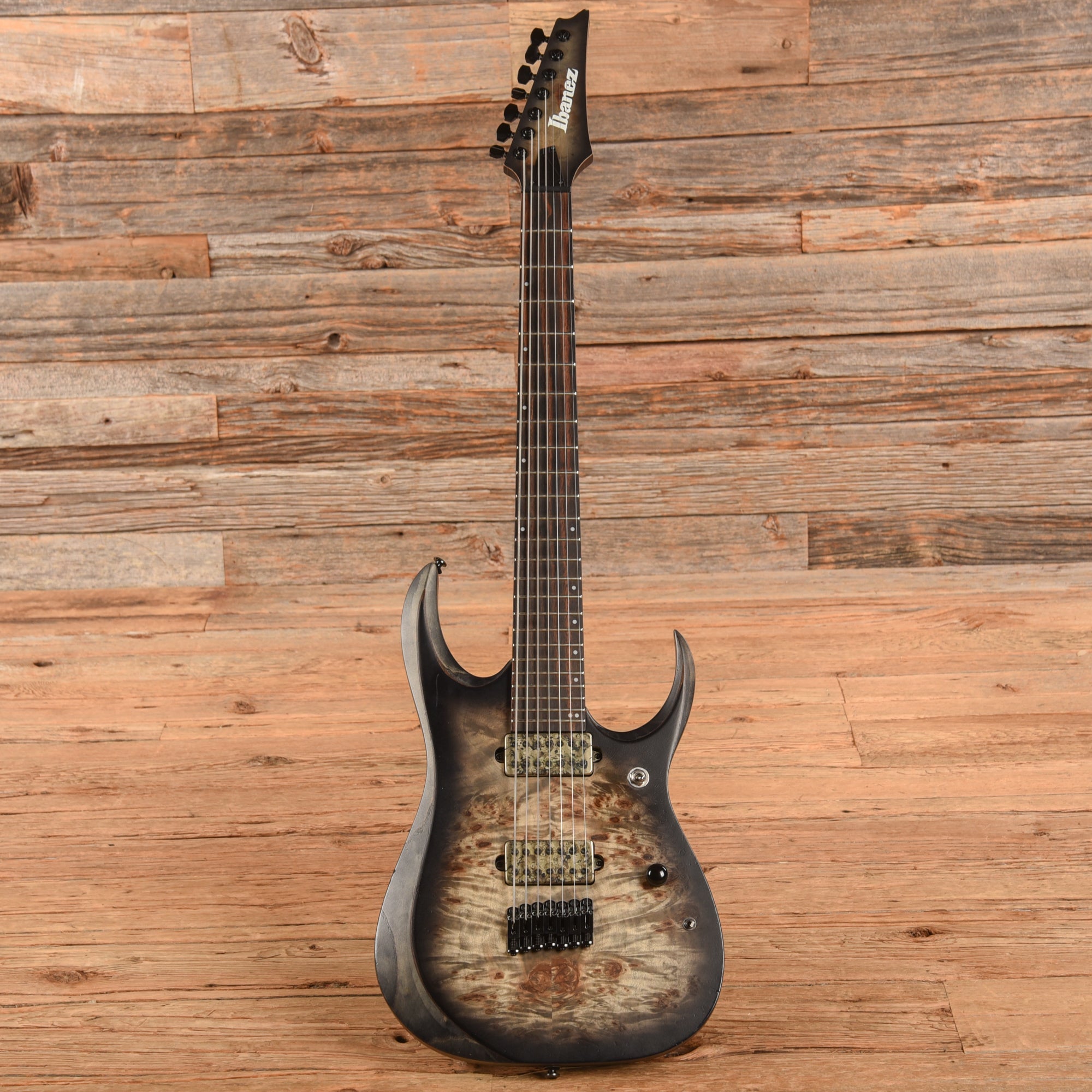 Ibanez RGD71ALPA Axion Label Charcoal Burst Black Stained Flat 2021 Electric Guitars / Solid Body