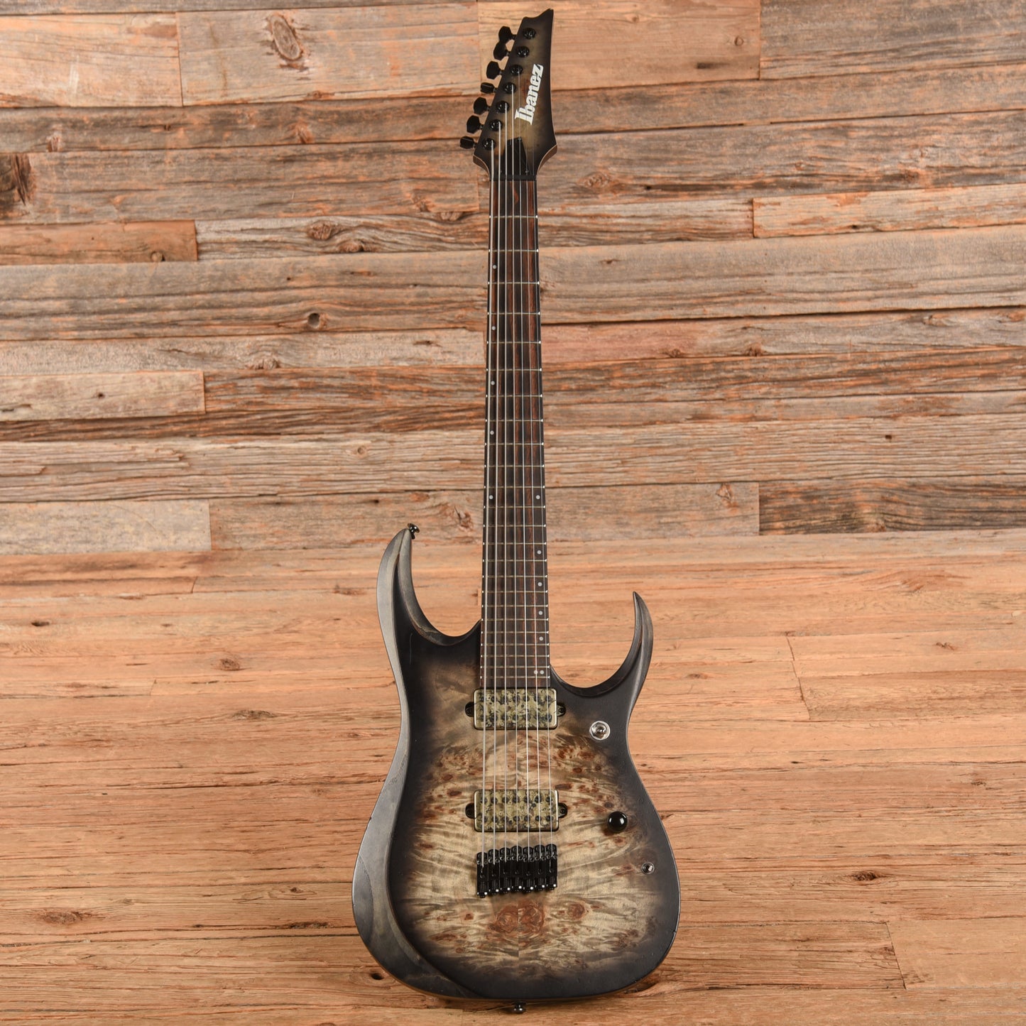Ibanez RGD71ALPA Axion Label Charcoal Burst Black Stained Flat 2021 Electric Guitars / Solid Body
