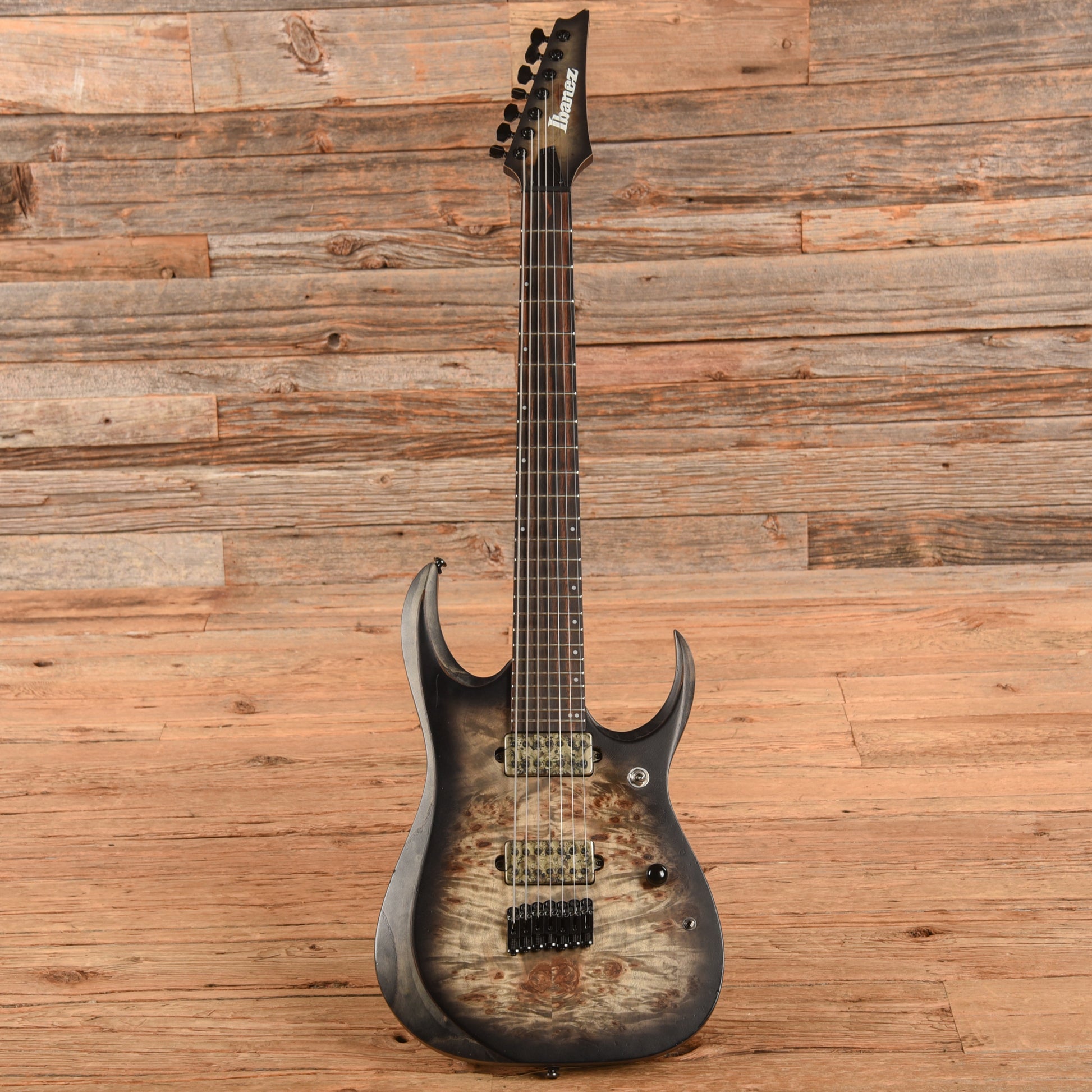 Ibanez RGD71ALPA Axion Label Charcoal Burst Black Stained Flat 2021 Electric Guitars / Solid Body