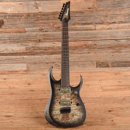 Ibanez RGD71ALPA Axion Label Charcoal Burst Black Stained Flat 2021 Electric Guitars / Solid Body