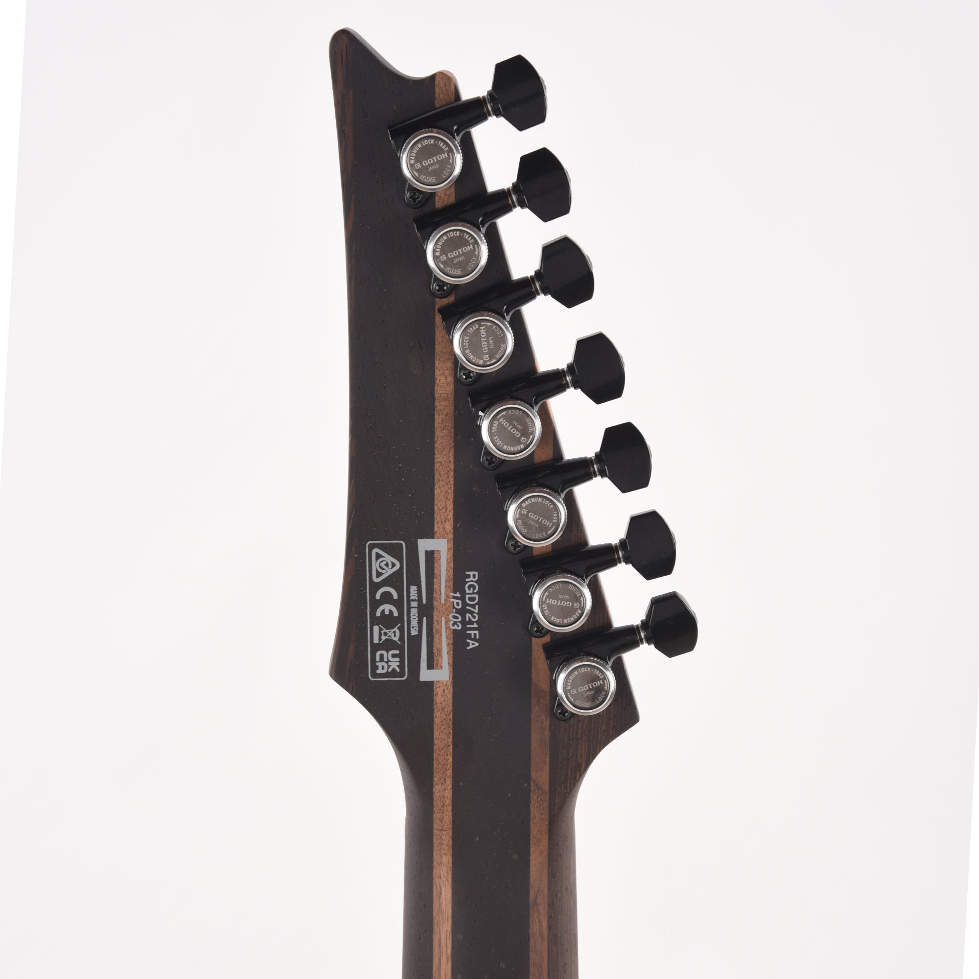 Ibanez RGD721FAWUF RGD 7-String Electric Guitar Stained Wine Red Bust Flat Electric Guitars / Solid Body