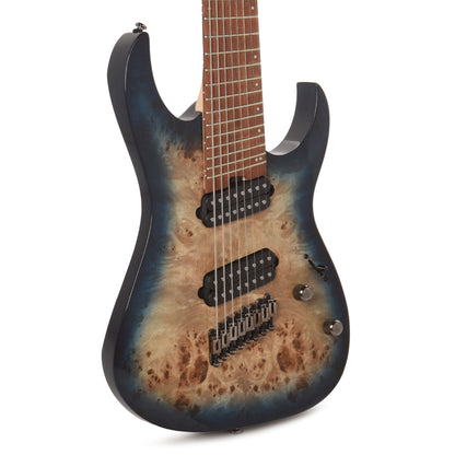 Ibanez RGMS8PBCBS RG Multi Scale 8-String Electric Guitar Cosmic Blue Starburst Electric Guitars / Solid Body