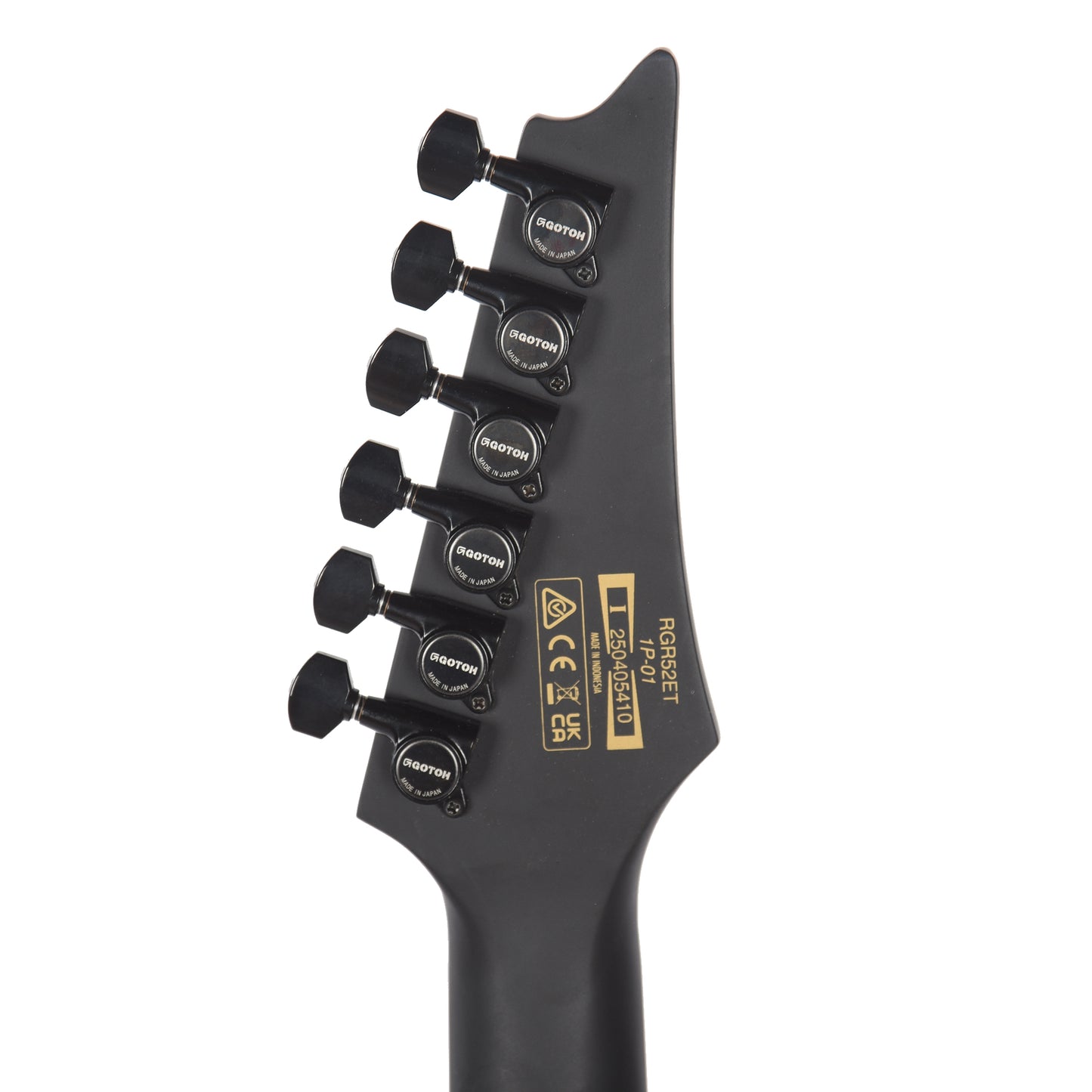 Ibanez RGR52ETBK RG Axe Design Lab Electric Guitar Black Electric Guitars / Solid Body