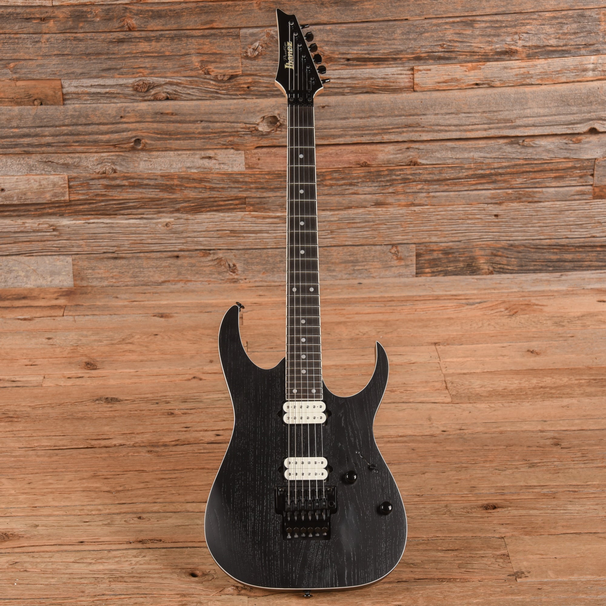 Ibanez RGR652AHB Prestige Weathered Black 2017 Electric Guitars / Solid Body