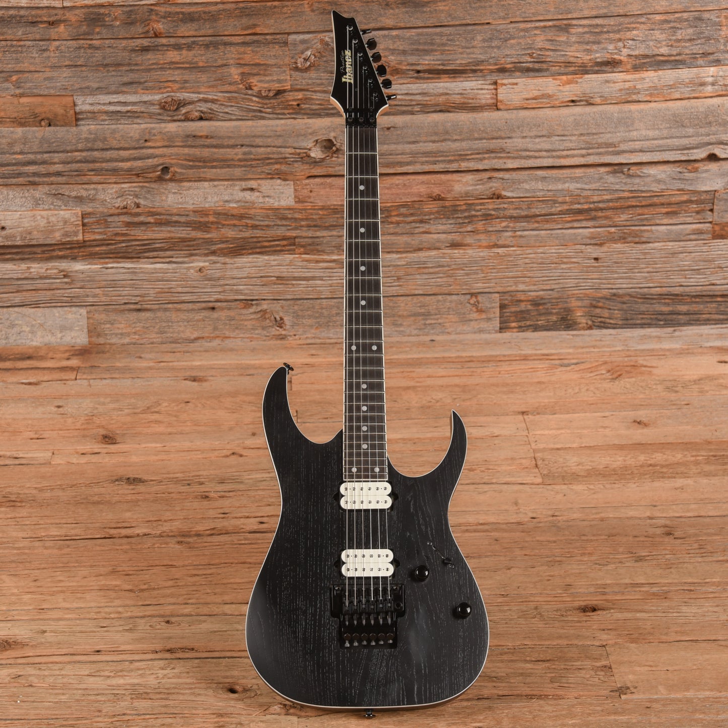 Ibanez RGR652AHB Prestige Weathered Black 2017 Electric Guitars / Solid Body