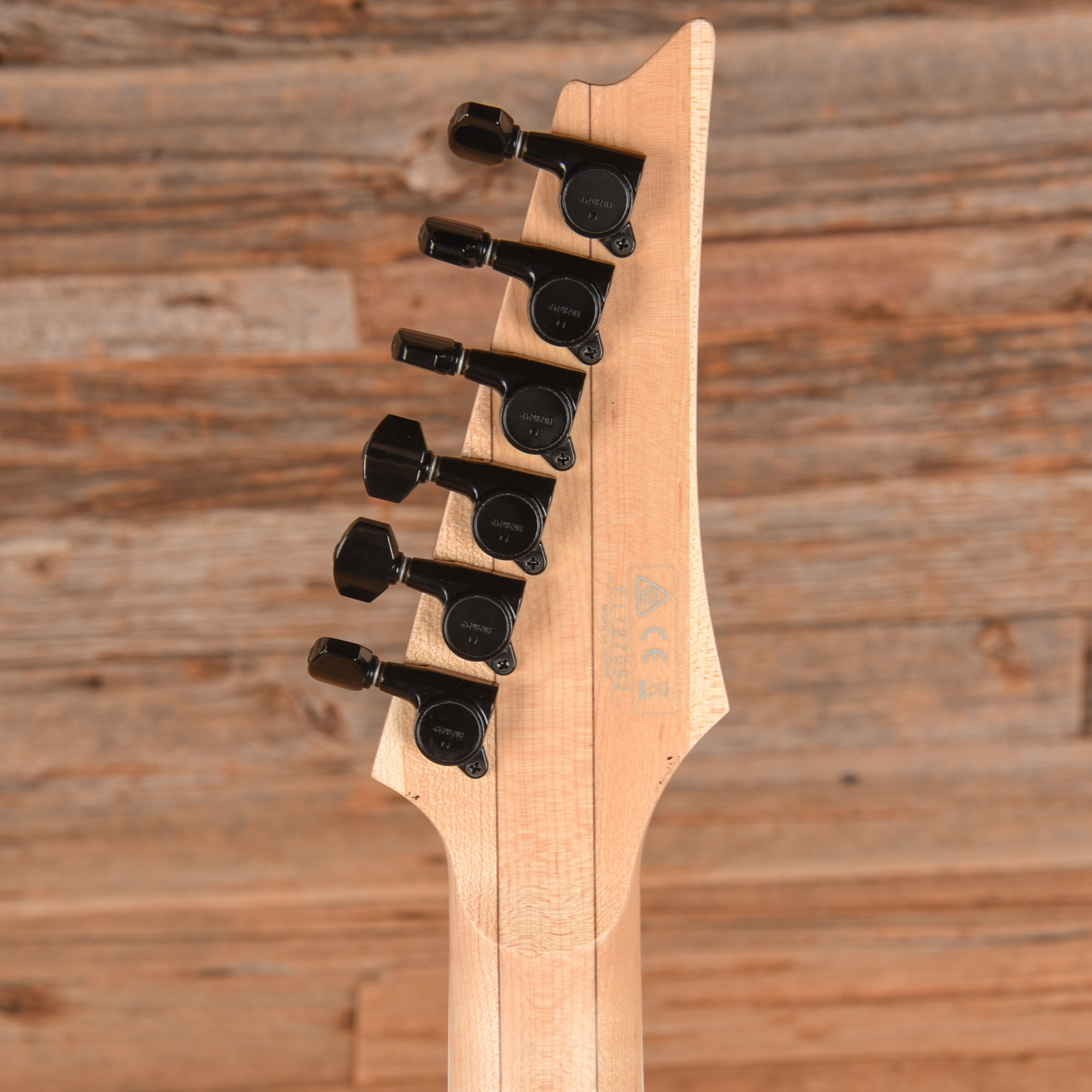 Ibanez RGR652AHB Prestige Weathered Black 2017 Electric Guitars / Solid Body