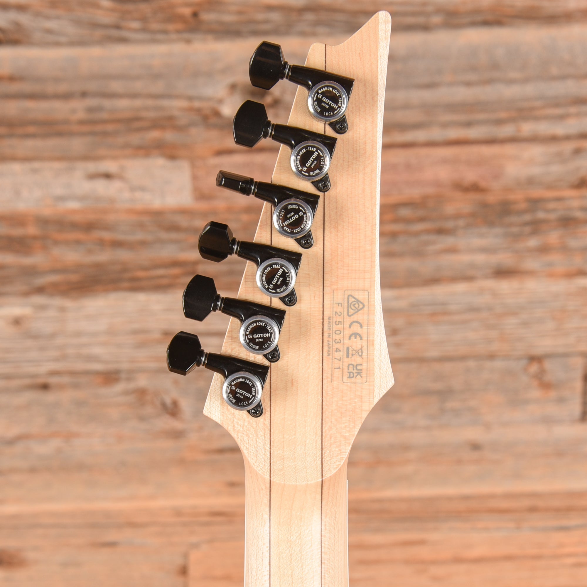 Ibanez RGR652AHBF Weathered Black 2025 Electric Guitars / Solid Body