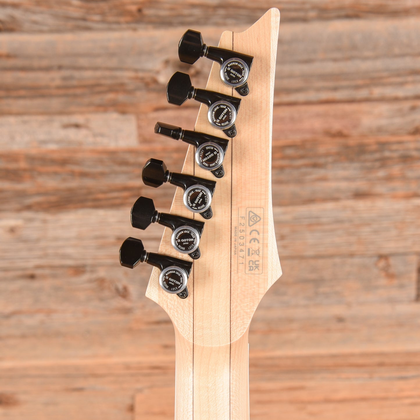 Ibanez RGR652AHBF Weathered Black 2025 Electric Guitars / Solid Body