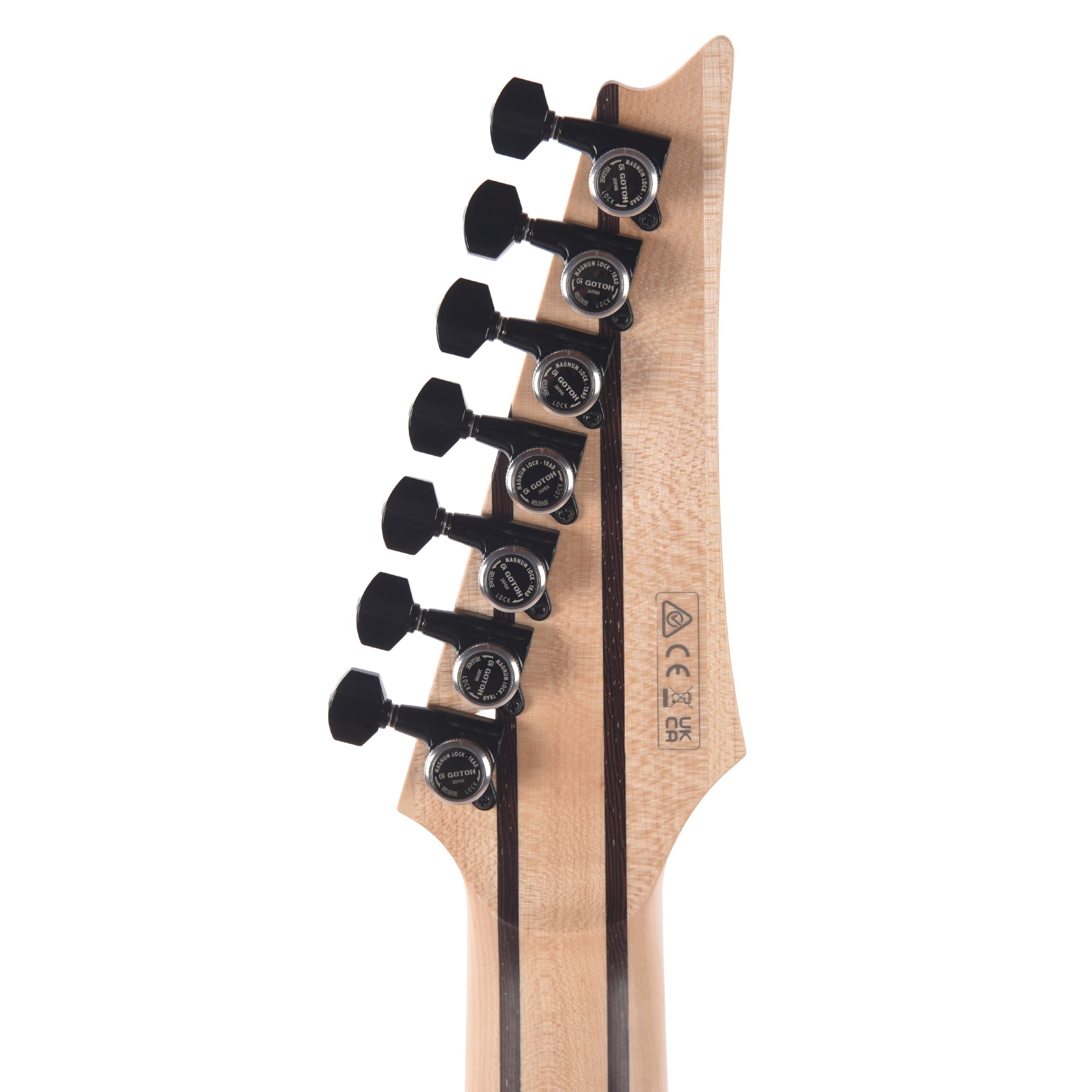 Ibanez RGR762AHBFWK RG Prestige 7-String Electric Guitar Weathered Black Electric Guitars / Solid Body