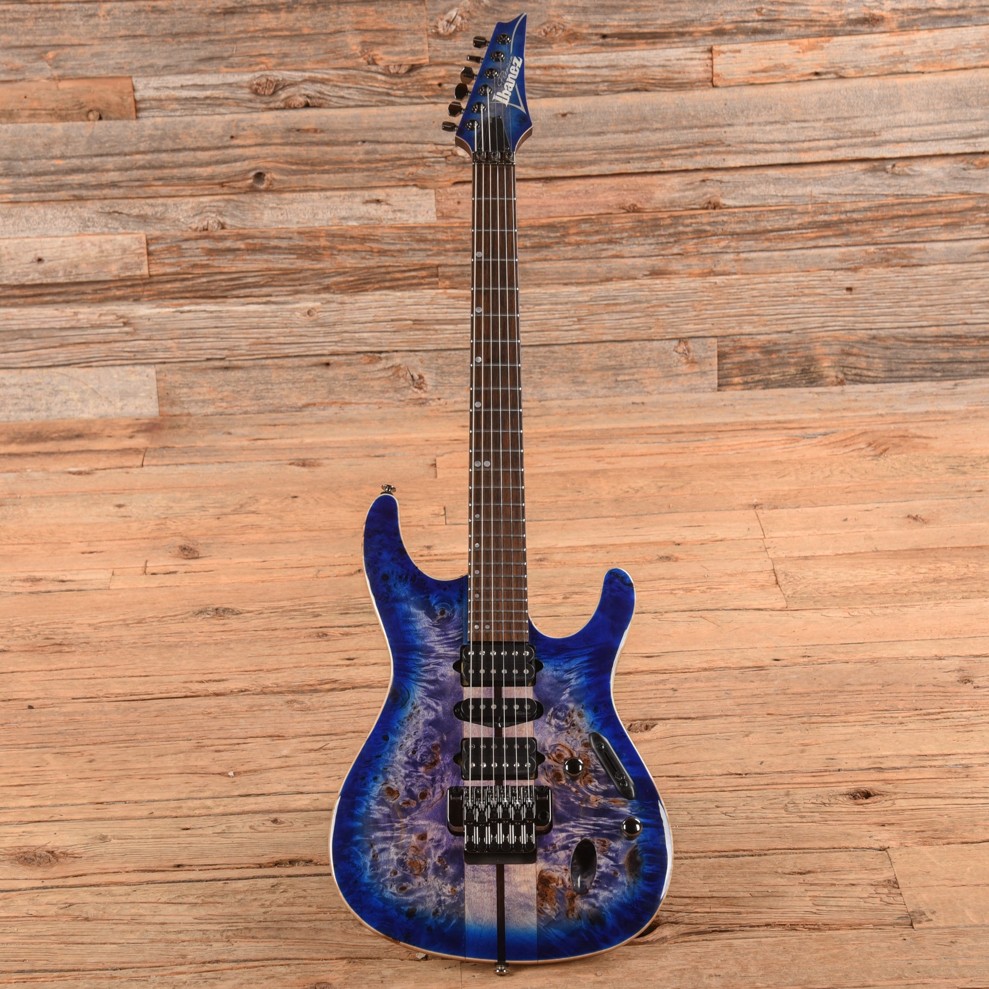 Ibanez S1070PBZ Premium Cerulean Blue Burst 2023 Electric Guitars / Solid Body