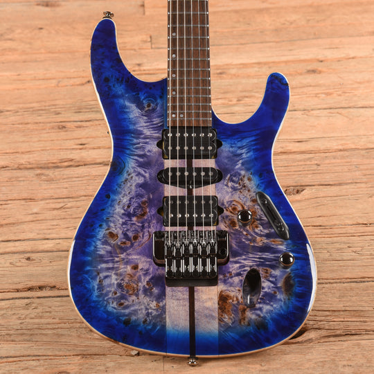 Ibanez S1070PBZ Premium Cerulean Blue Burst 2023 Electric Guitars / Solid Body