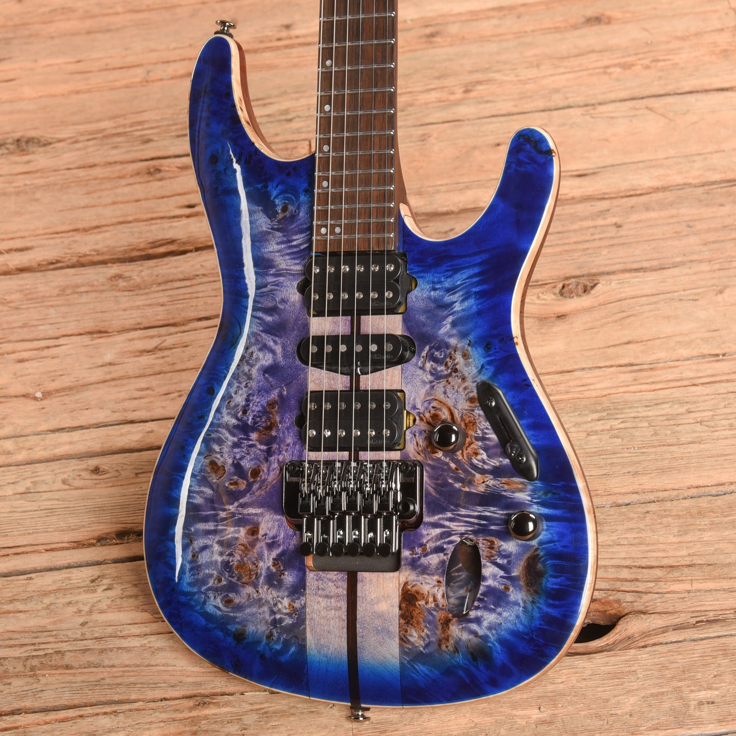 Ibanez S1070PBZ Premium Cerulean Blue Burst 2023 Electric Guitars / Solid Body