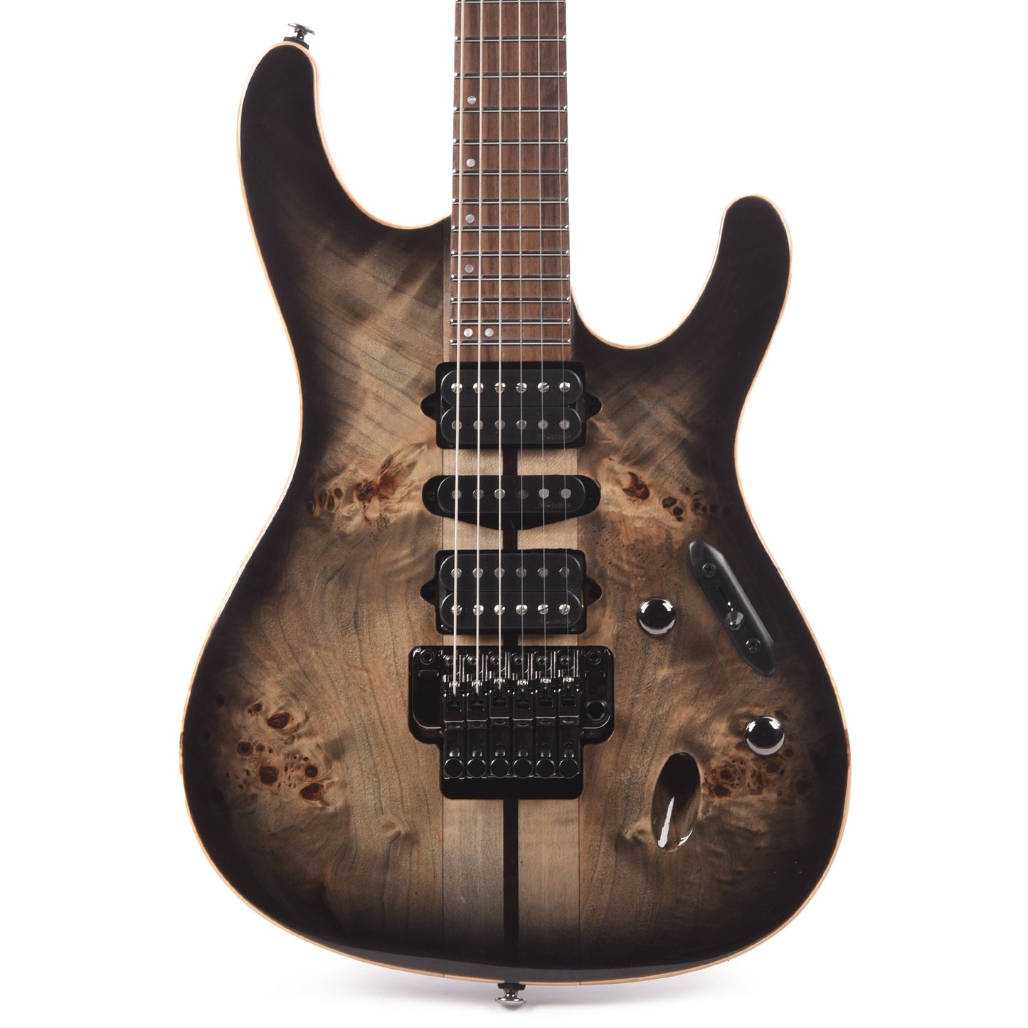 Ibanez S1070PBZCKB Premium 6-String Electric Guitar Charcoal Black Burst Electric Guitars / Solid Body