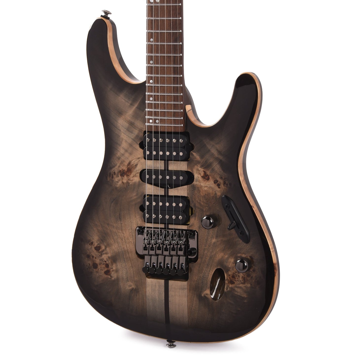 Ibanez S1070PBZCKB Premium 6-String Electric Guitar Charcoal Black Burst Electric Guitars / Solid Body