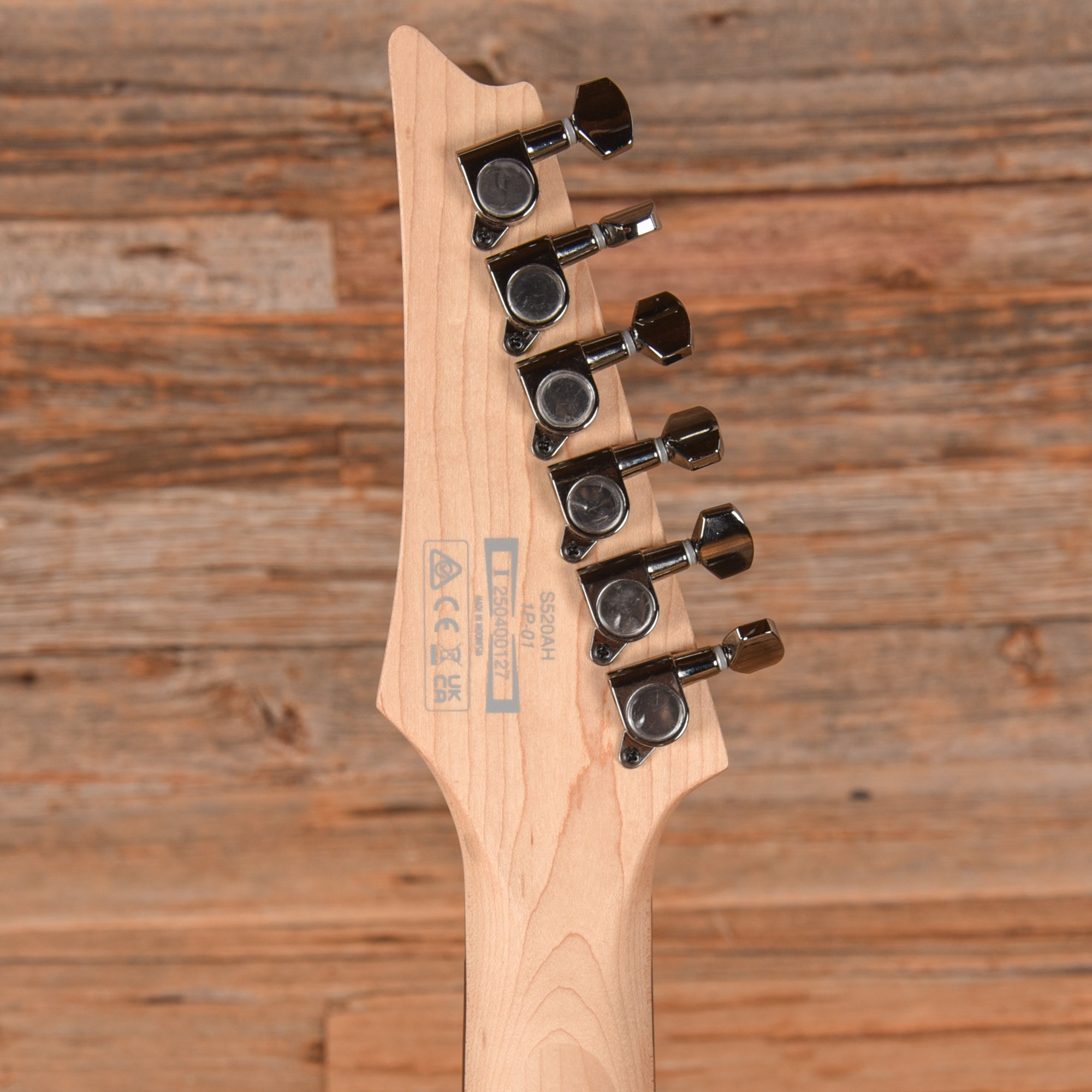 Ibanez S520AH Cosmic Blue Stain Electric Guitars / Solid Body