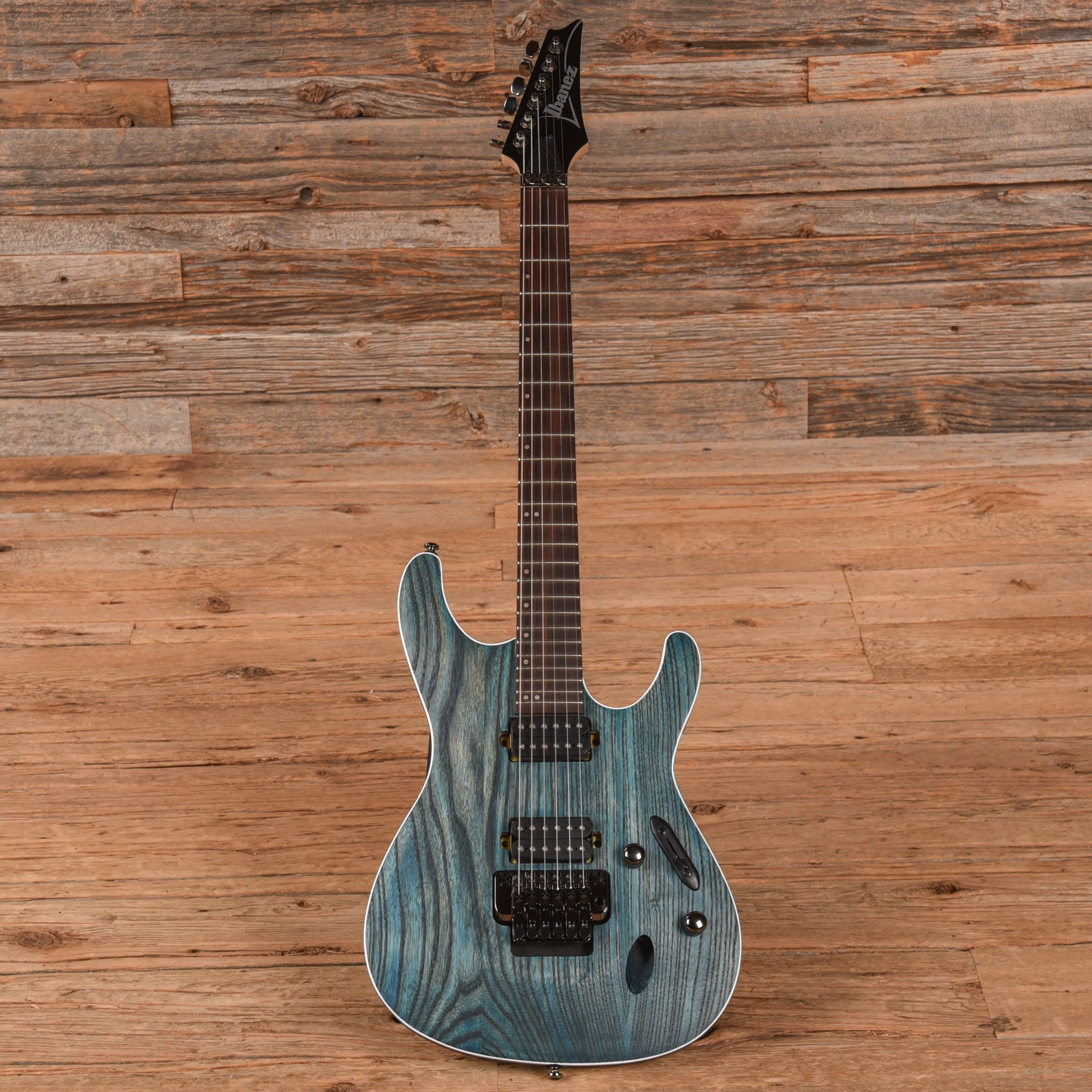 Ibanez S520AH Cosmic Blue Stain Electric Guitars / Solid Body