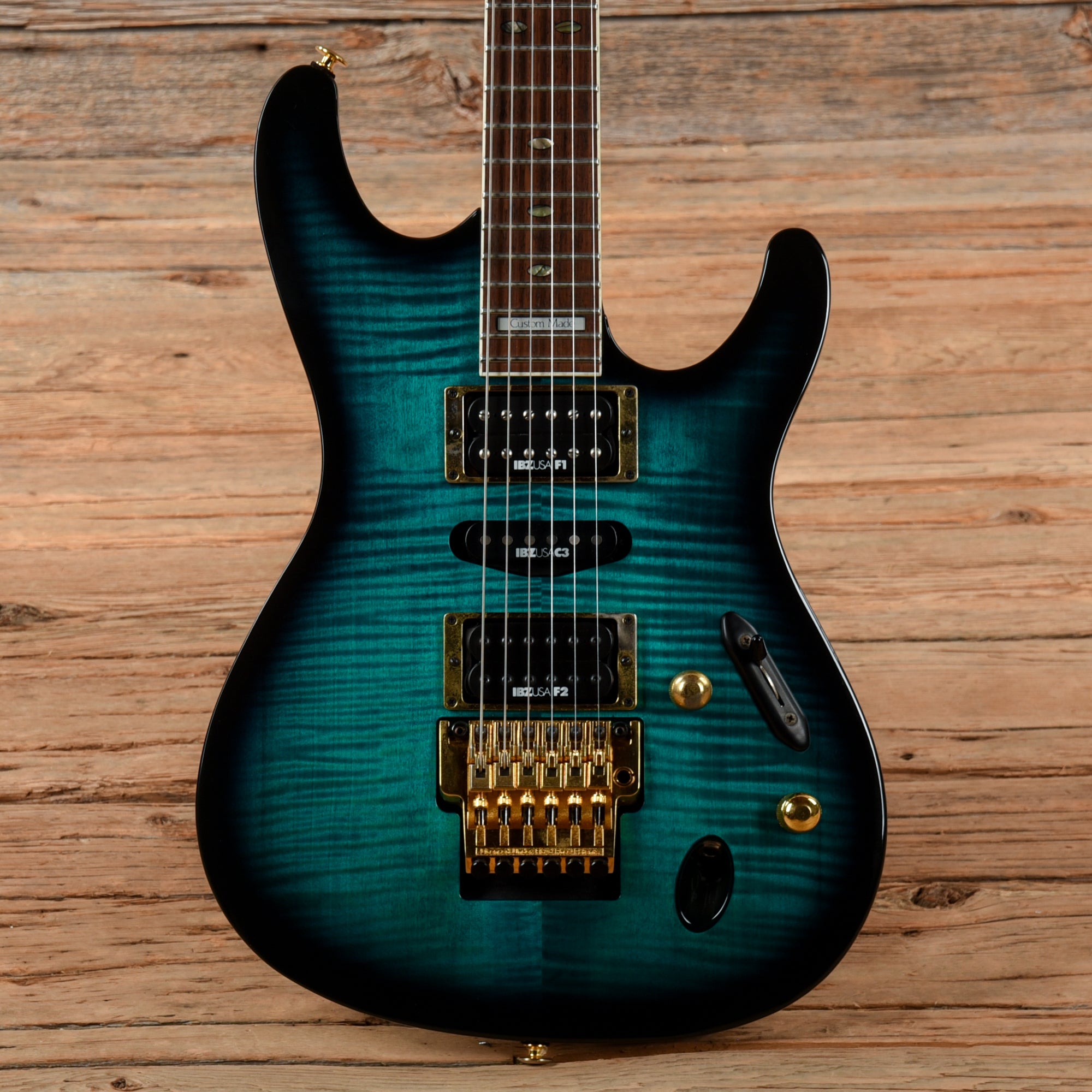 Ibanez S540FM Green Burst – Chicago Music Exchange