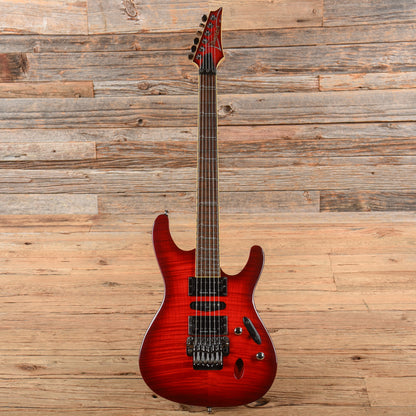 Ibanez S5470DXFM Red Electric Guitars / Solid Body