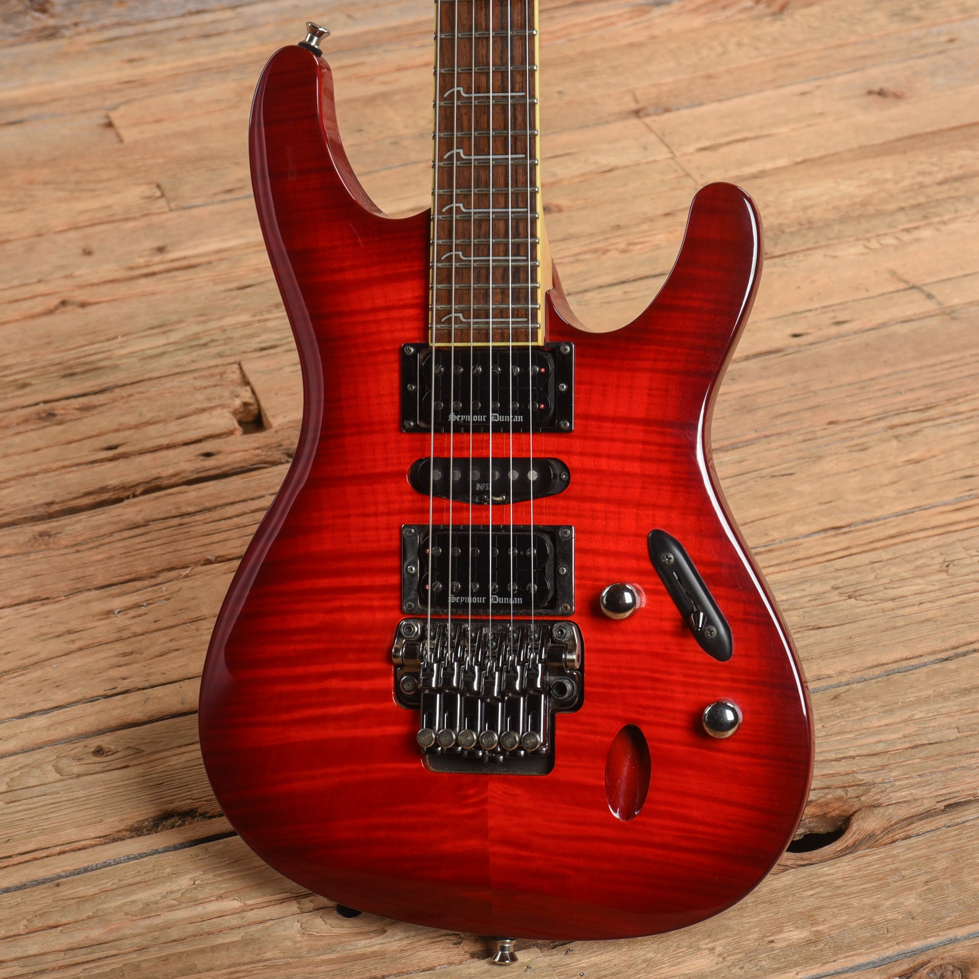 Ibanez S5470DXFM Red Electric Guitars / Solid Body