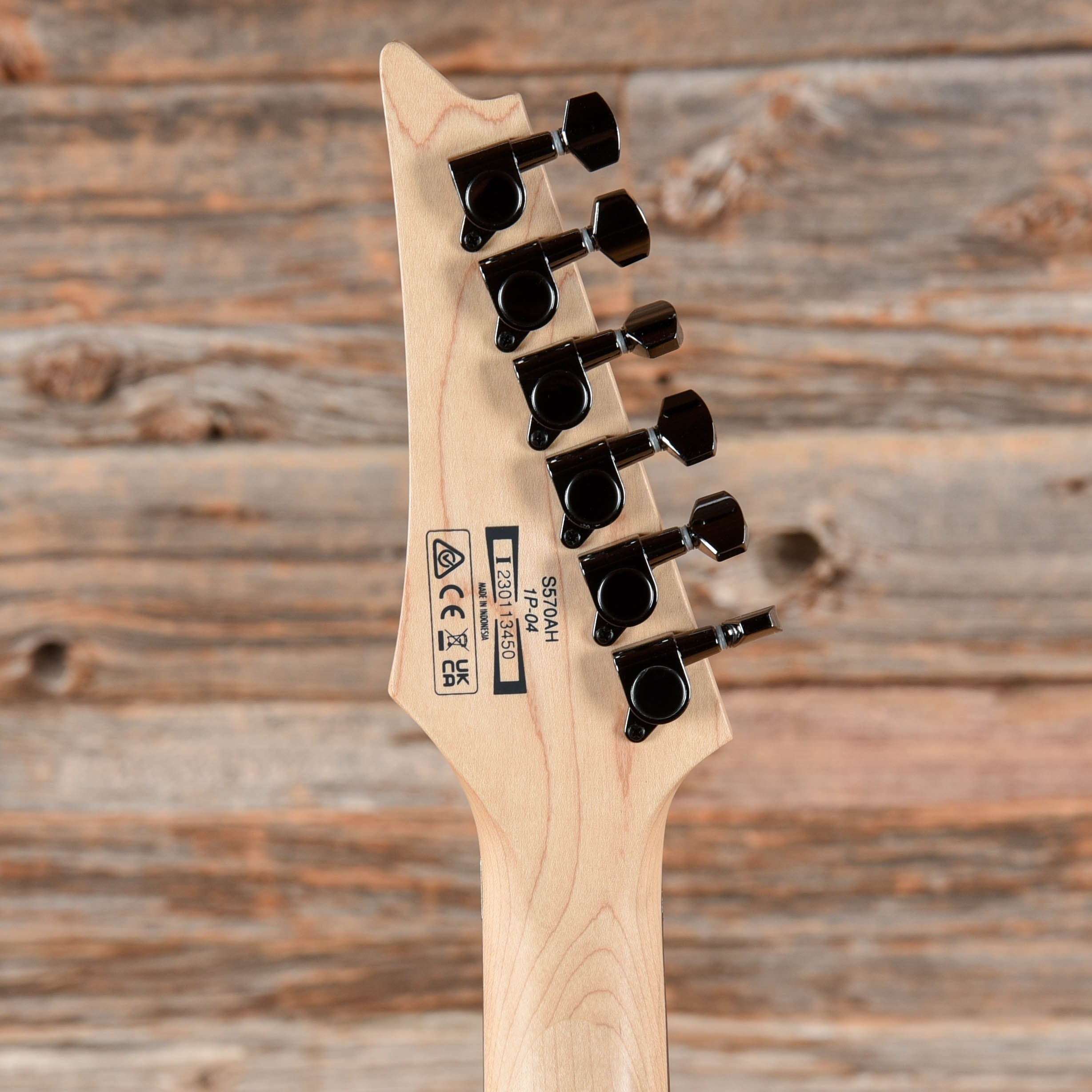 Ibanez S570AH Black 2023 Electric Guitars / Solid Body