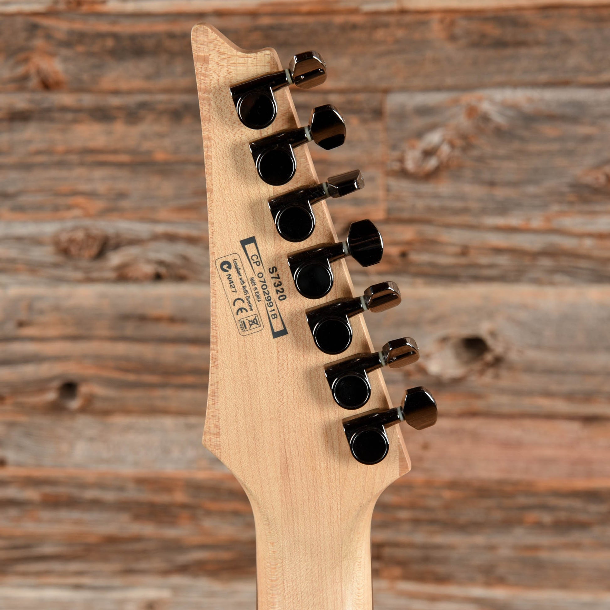 Ibanez S7320 Black 2007 Electric Guitars / Solid Body