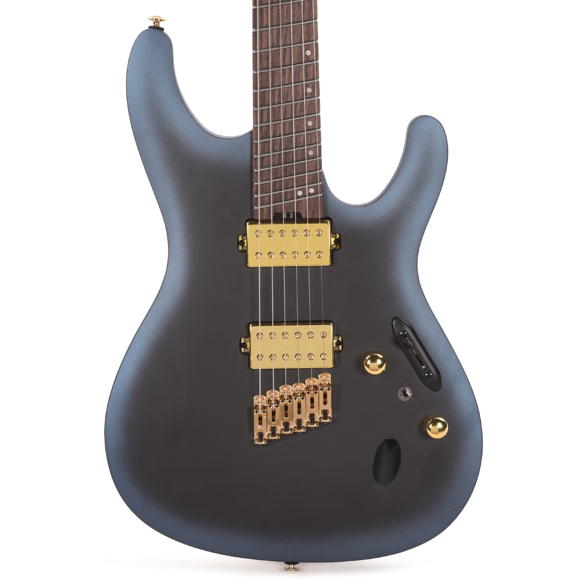 Ibanez SML721MAM S Axe Design Lab Multi-Scale Electric Guitar Midnight Arctic Ocean Matte Electric Guitars / Solid Body
