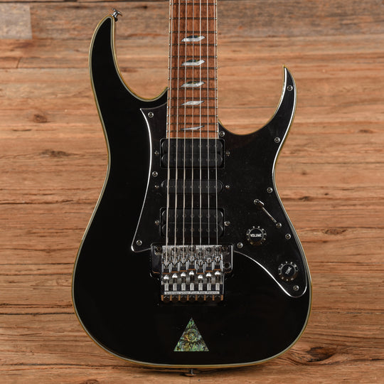 Ibanez Universe UV777P Black Electric Guitars / Solid Body