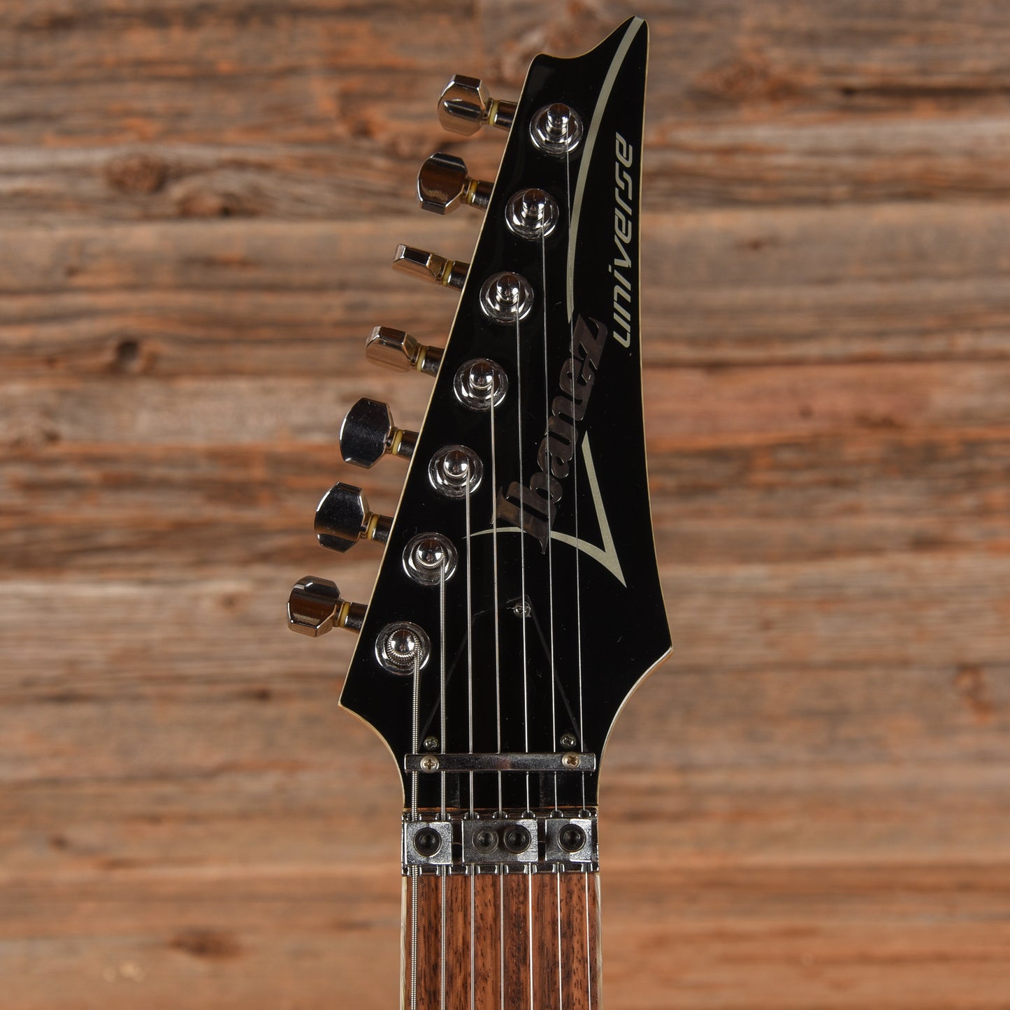 Ibanez Universe UV777P Black Electric Guitars / Solid Body
