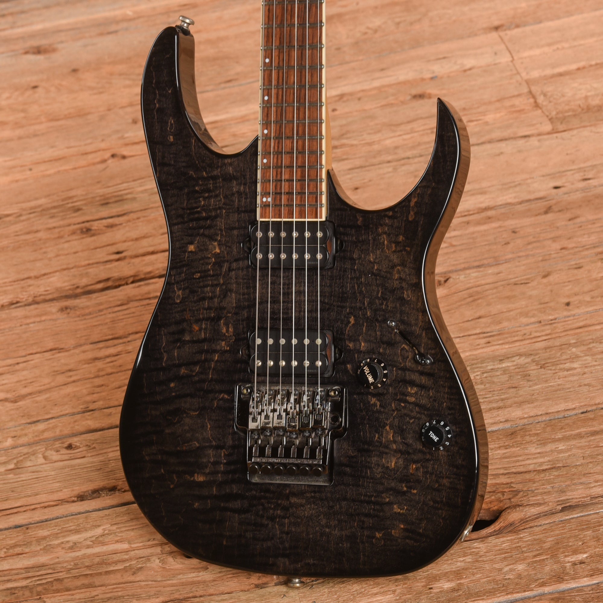 Ibanez USA Custom USRG30 Transparent Black 1996 Electric Guitars / Solid Body