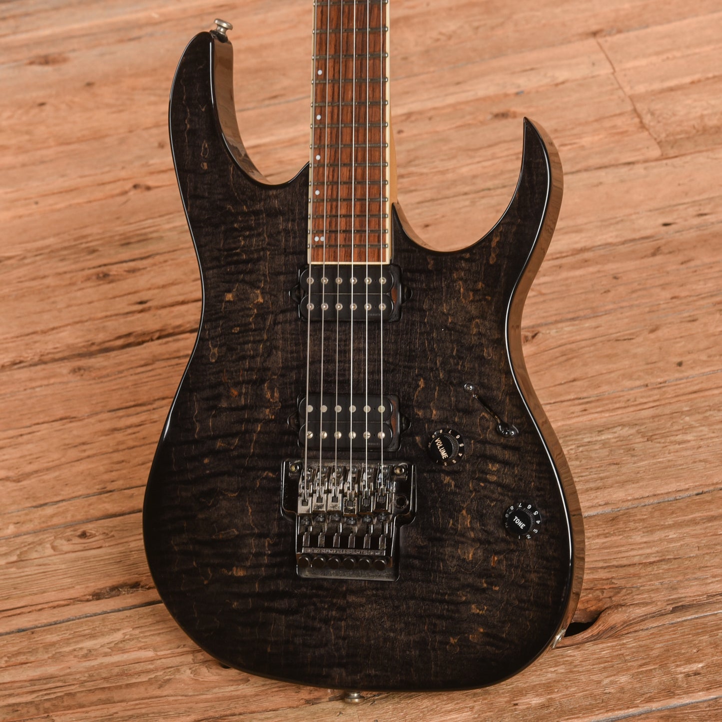 Ibanez USA Custom USRG30 Transparent Black 1996 Electric Guitars / Solid Body
