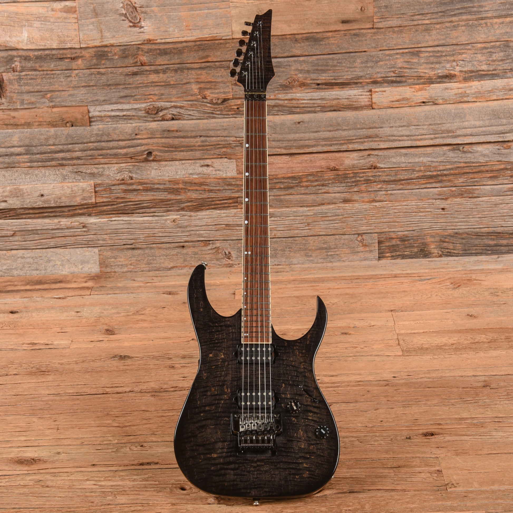 Ibanez USA Custom USRG30 Transparent Black 1996 Electric Guitars / Solid Body