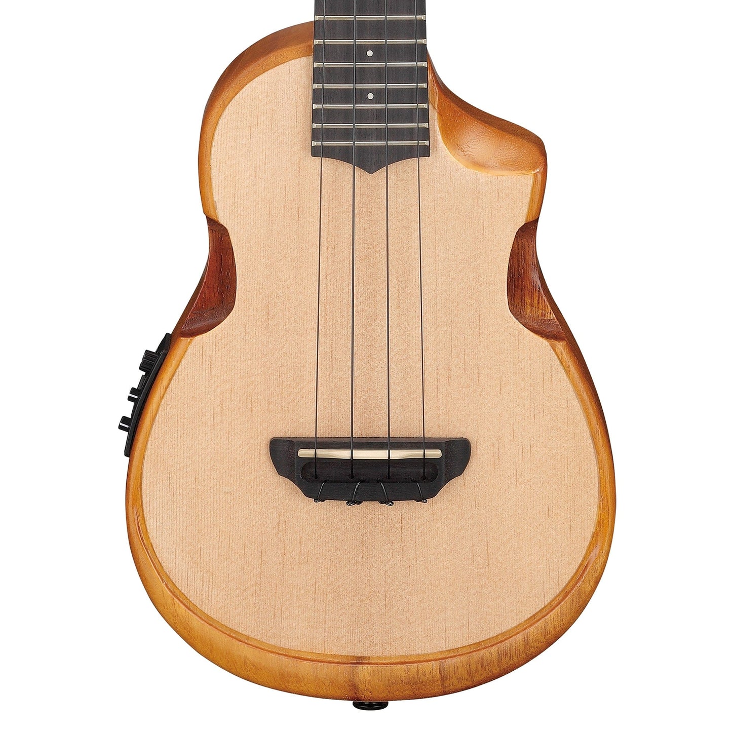 Ibanez AUC10EOPN Acoustic-Electric Concert Ukulele Open Pore Natural Folk Instruments / Ukuleles