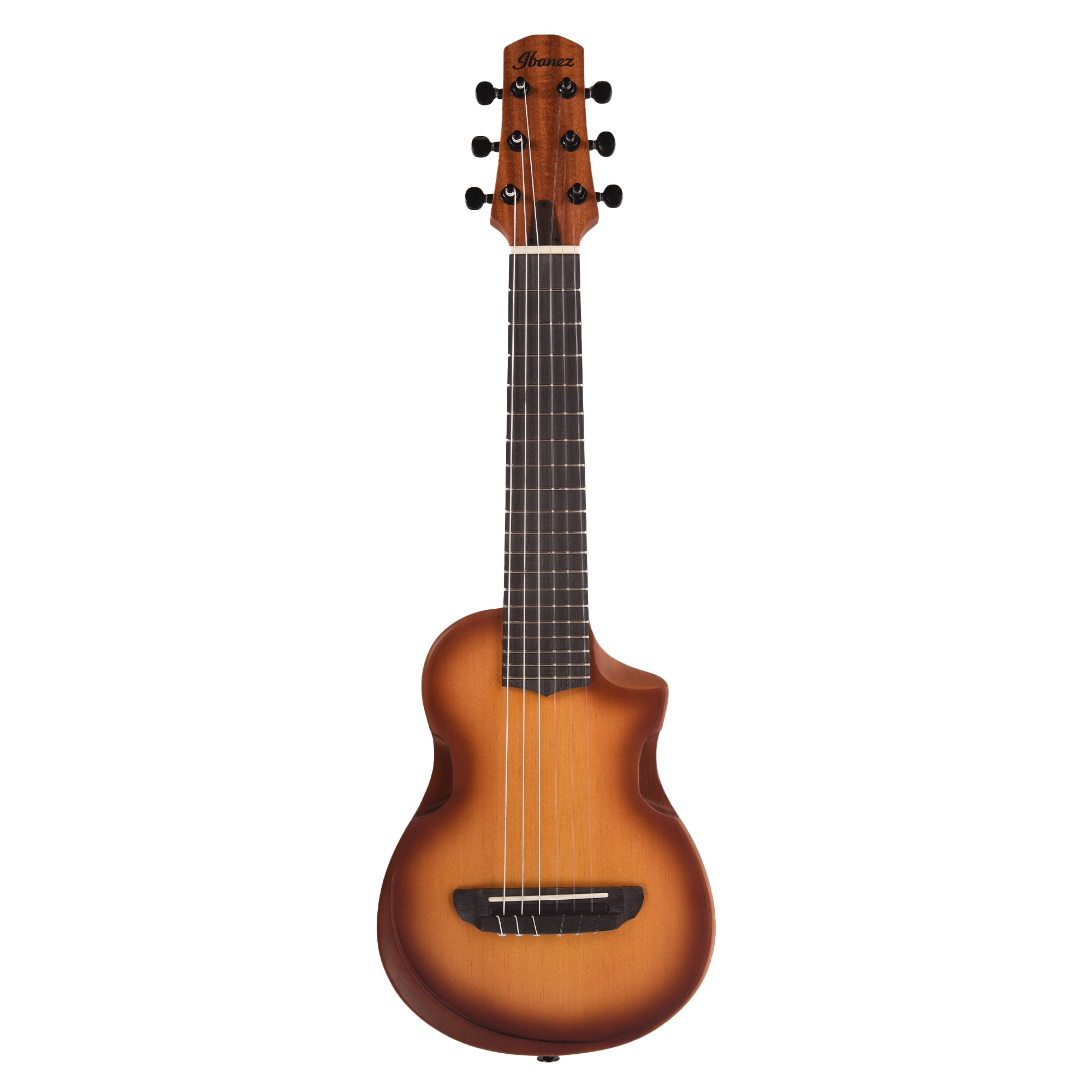 Ibanez AUP10NOLB AU Tenor Chambered Ukulele Open Pore Light Brown Sunburst Folk Instruments / Ukuleles