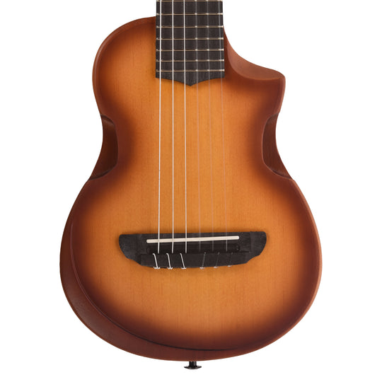 Ibanez AUP10NOLB AU Tenor Chambered Ukulele Open Pore Light Brown Sunburst Folk Instruments / Ukuleles