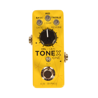 IK Multimedia TONEX ONE Amp Modeler & Multi Effects Pedal Brown Sound Limited Edition Yellow Effect Pedals