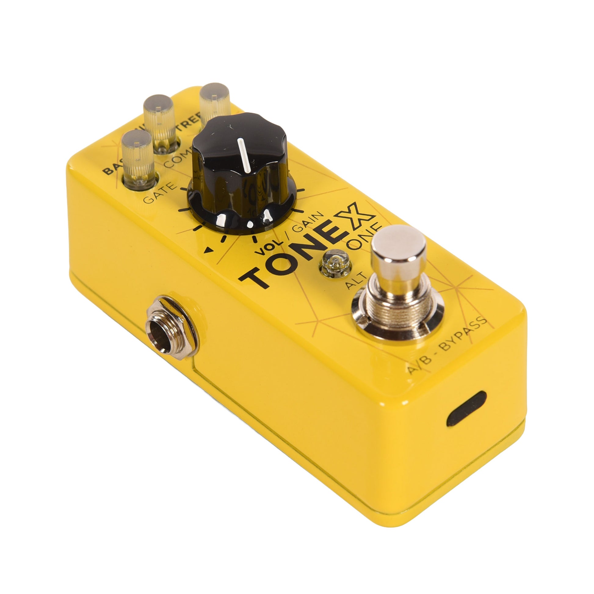 IK Multimedia TONEX ONE Amp Modeler & Multi Effects Pedal Brown Sound Limited Edition Yellow Effects and Pedals / Cabinet Simulators