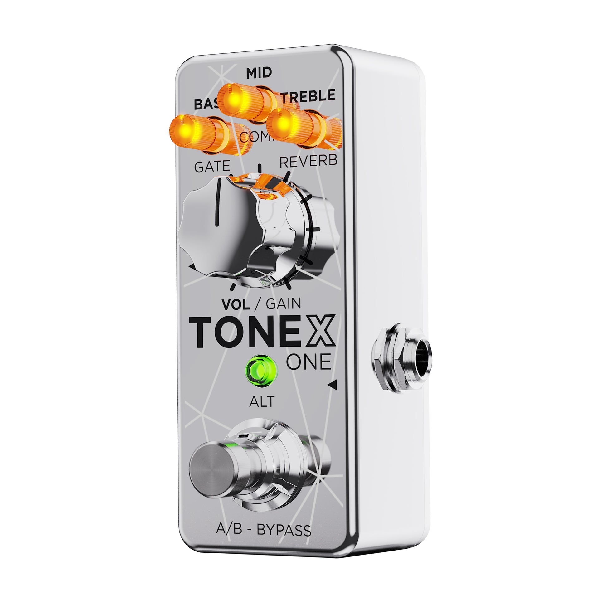 IK Multimedia TONEX ONE Amp Modeler & Multi Effects Pedal Joe Satriani Limited Edition Effects and Pedals / Cabinet Simulators