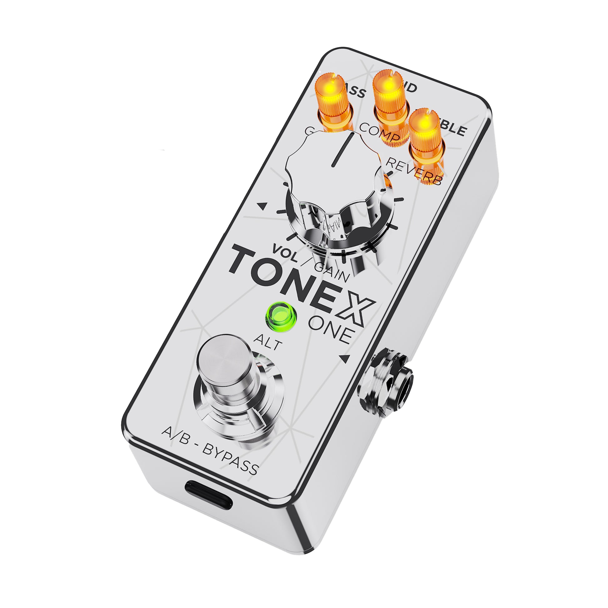 IK Multimedia TONEX ONE Amp Modeler & Multi Effects Pedal Joe Satriani Limited Edition