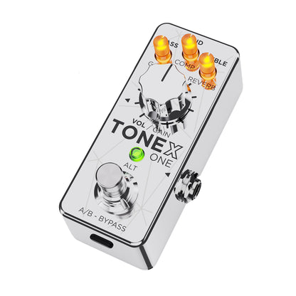 IK Multimedia TONEX ONE Amp Modeler & Multi Effects Pedal Joe Satriani Limited Edition Effects and Pedals / Cabinet Simulators