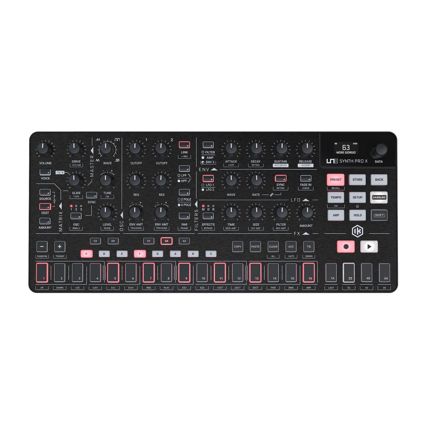 IK Multimedia UNO Synth Pro X Desktop Synthesizer Keyboards and Synths / Synths / Digital Synths