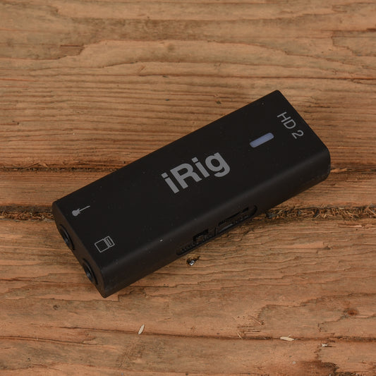 IK Multimedia iRig HD 2 Studio-Quality Guitar Interface for iOS Pro Audio / Interfaces