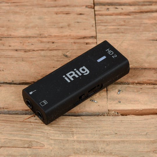 IK Multimedia iRig HD 2 Studio-Quality Guitar Interface for iOS Pro Audio / Interfaces