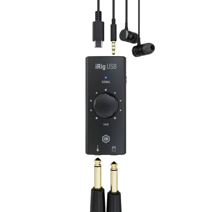 IK Multimedia iRig USB USB-C Digital Guitar Interface Pro Audio / Interfaces