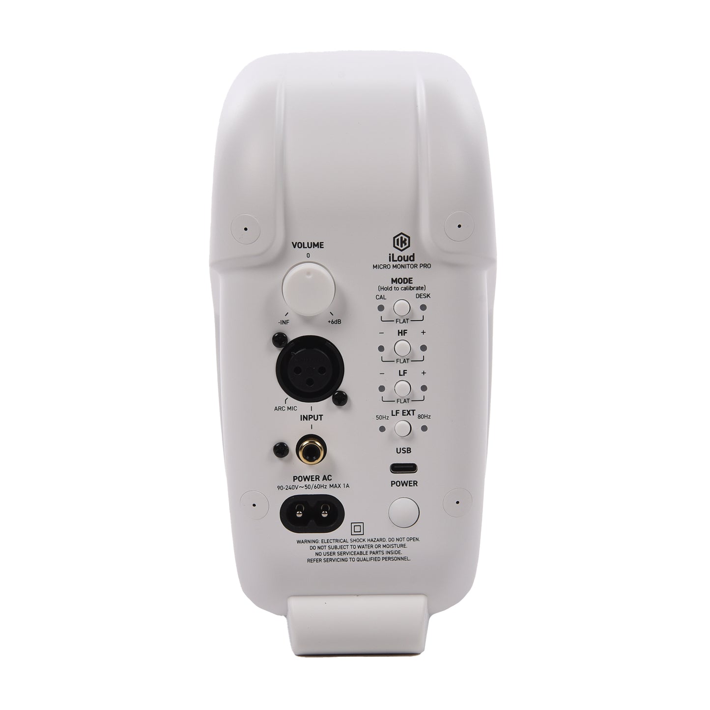 IK Multimedia iLoud Micro Studio Monitor Pro White Single Pro Audio / Speakers / Studio Monitors
