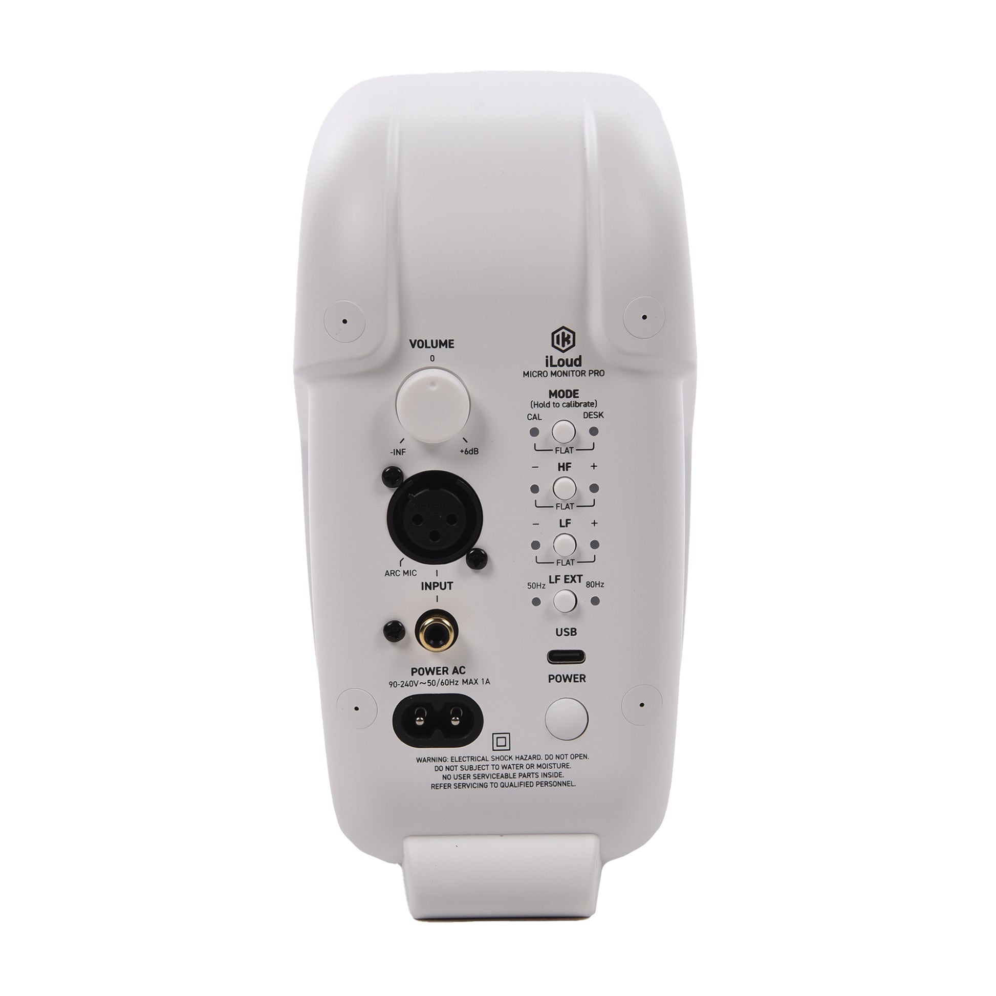 IK Multimedia iLoud Micro Studio Monitor Pro White Single Pro Audio / Speakers / Studio Monitors