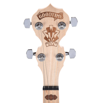 Deering Goodtime 17-Fret Tenor Openback Banjo Blonde