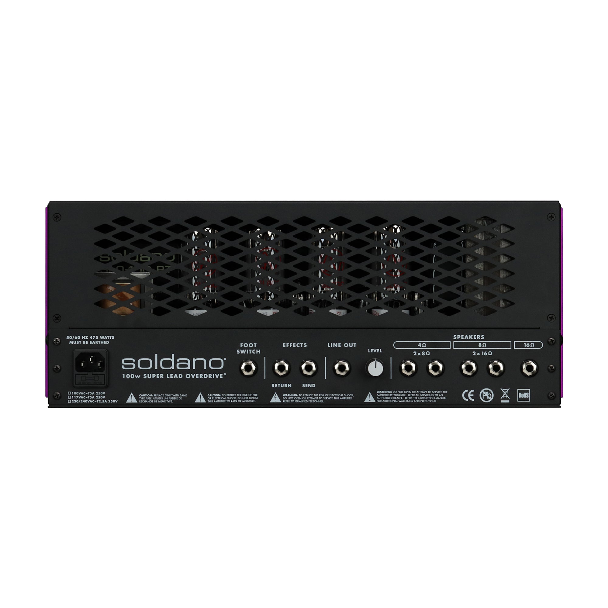 Soldano SLO-100R 100w Super Lead Overdrive Rackmount Amplifier Limited Edition