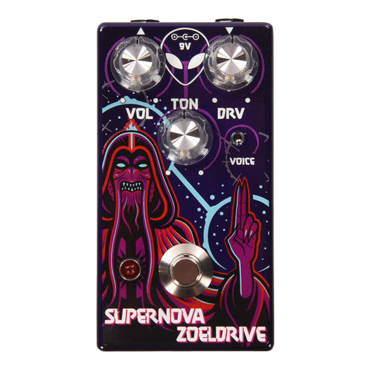 Interstellar Audio Machines Supernova Zoeldrive Pedal Overdrive Boost Pedal Effects and Pedals / Overdrive and Boost