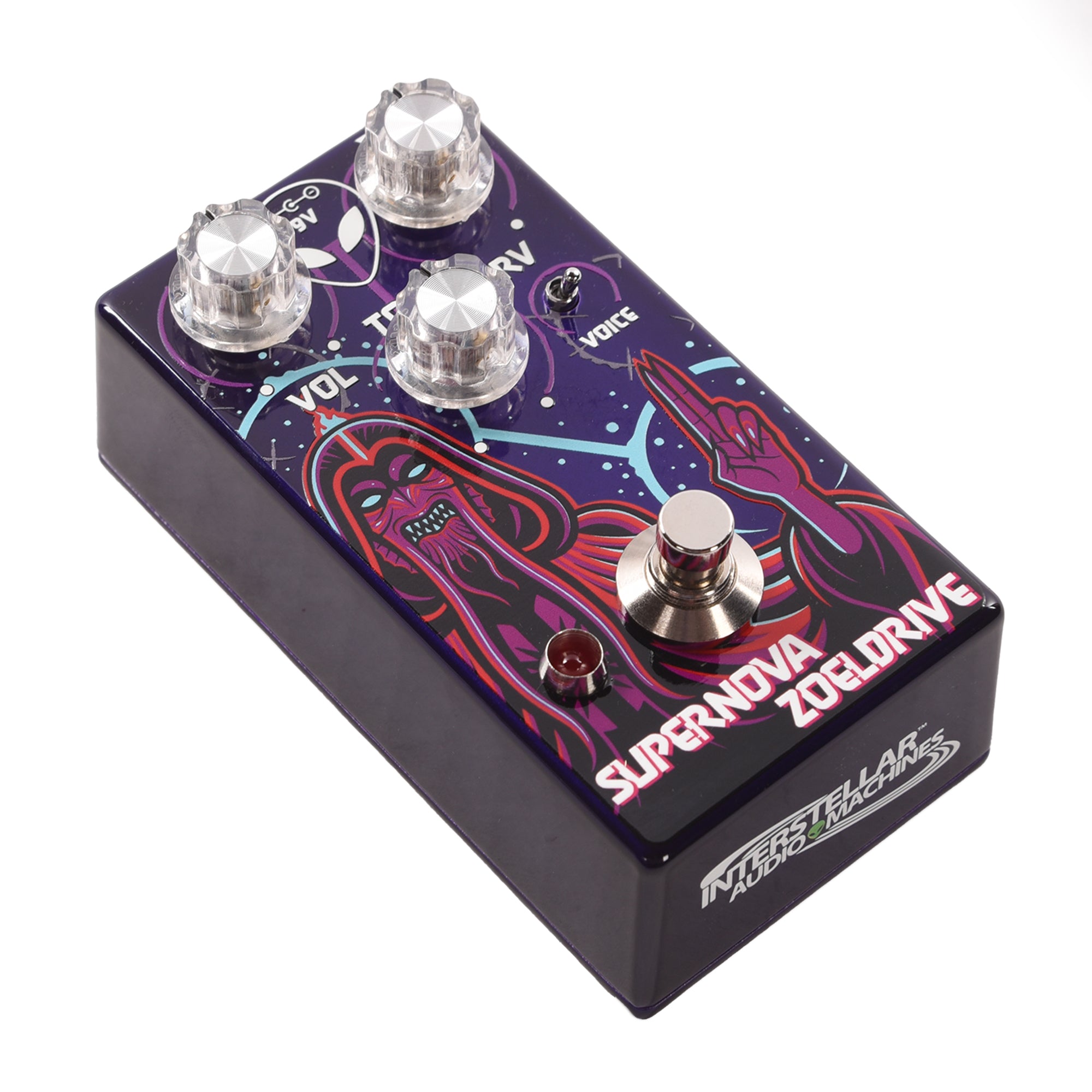 Interstellar Audio Machines Supernova Zoeldrive Pedal Overdrive Boost Pedal Effects and Pedals / Overdrive and Boost