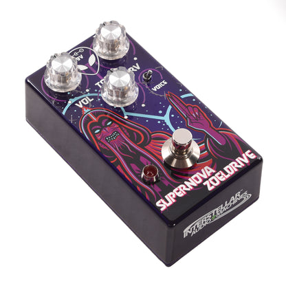 Interstellar Audio Machines Supernova Zoeldrive Pedal Overdrive Boost Pedal Effects and Pedals / Overdrive and Boost